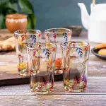 Hummingbird Chai Glasses Set